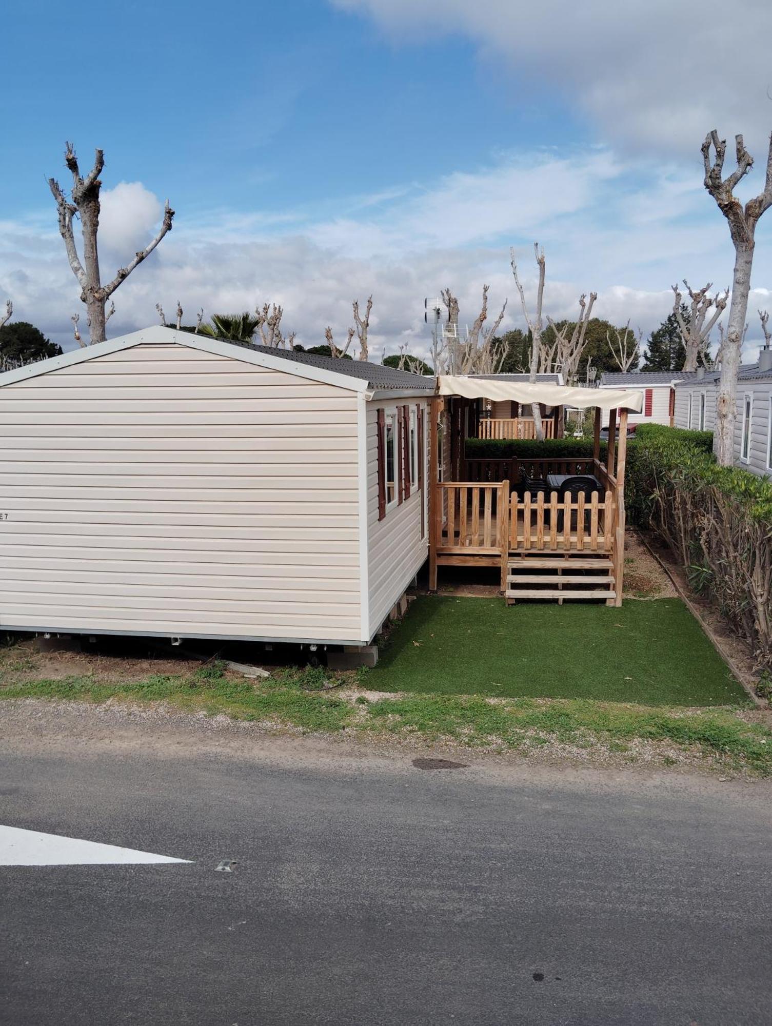 Mobil 6 Personnes Campingplatz Valras-Plage